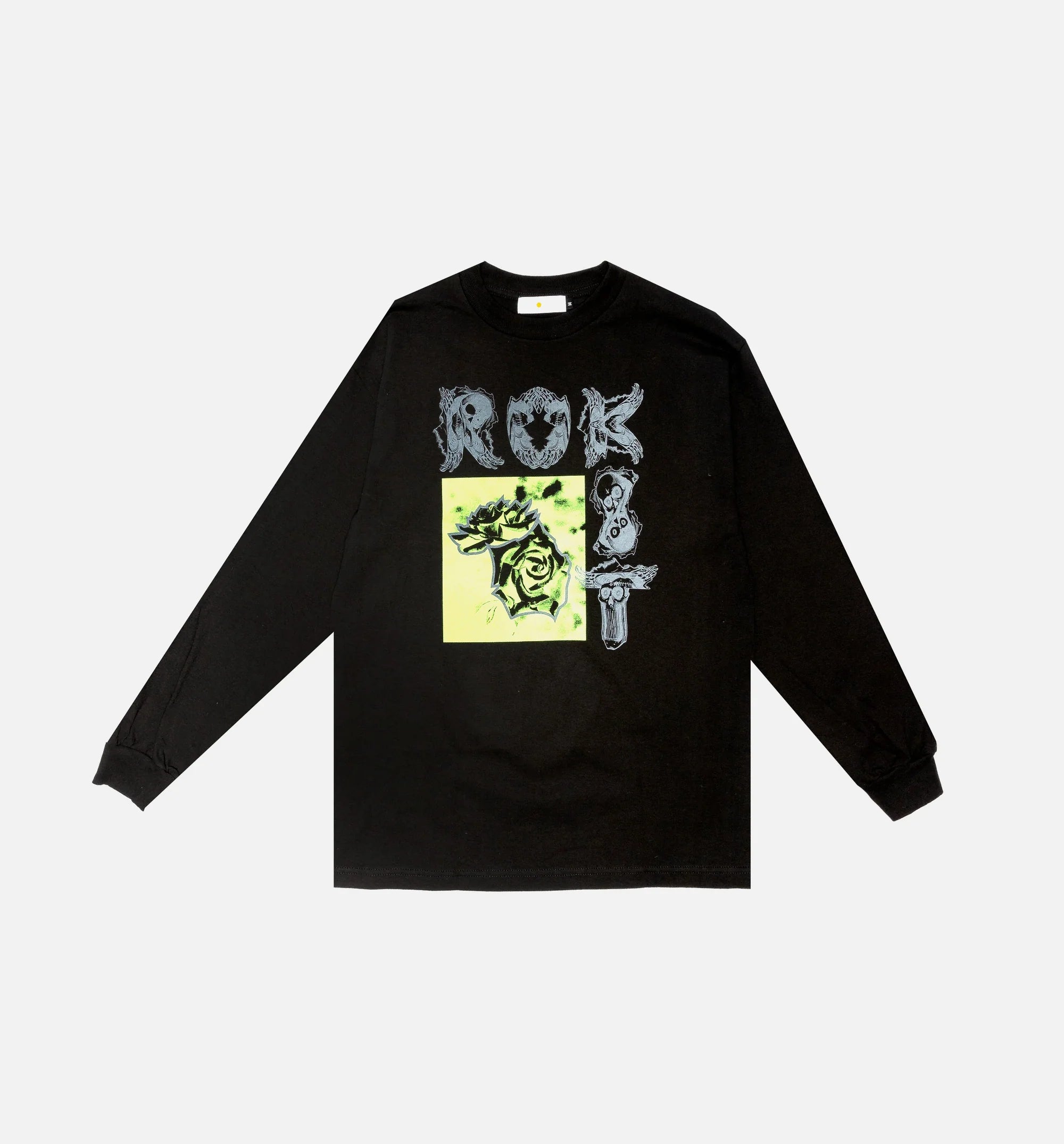 Rosette Mens Longsleeve T Shirt Black