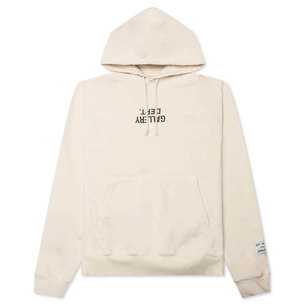 Fucked Up Logo Hoodie White