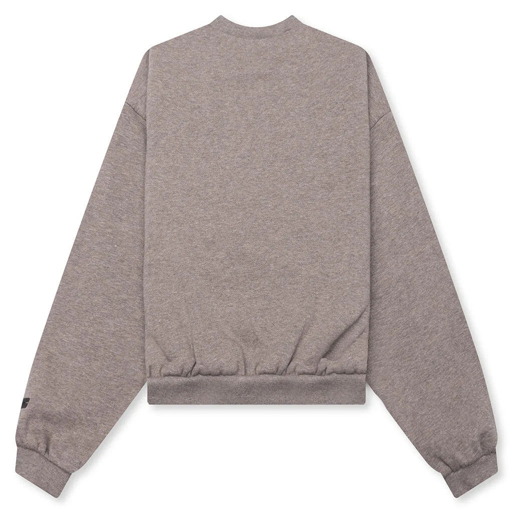 Kids Fleece Crewneck Homestead Heather