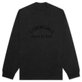 L S Tee Jet Black