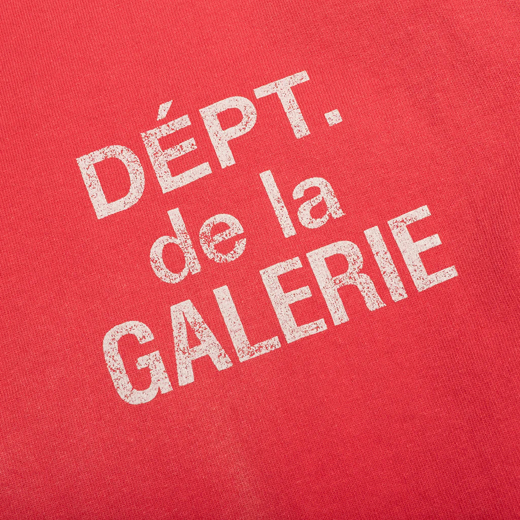 French L S Tee Red