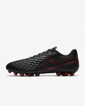 Nike Tiempo Legend 8 AG Mens Soccer Cleats Black Grey Red