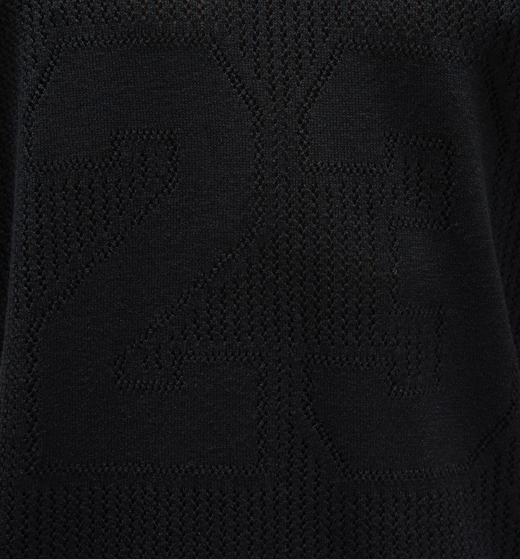 Knit Football Mens Jersey Off Noir Dark Smoke Grey