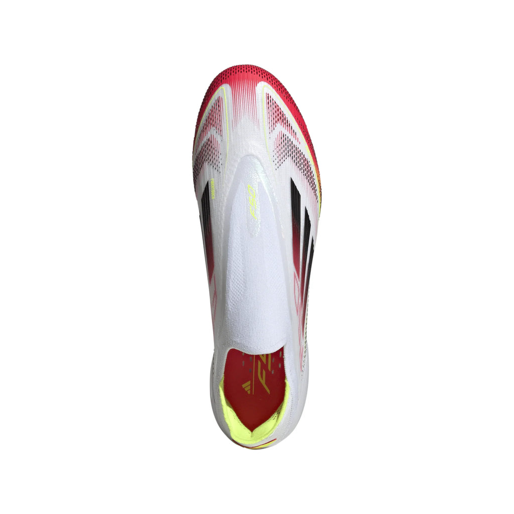 adidas F50 Elite Laceless Firm Ground Mens Soccer Cleats White Black