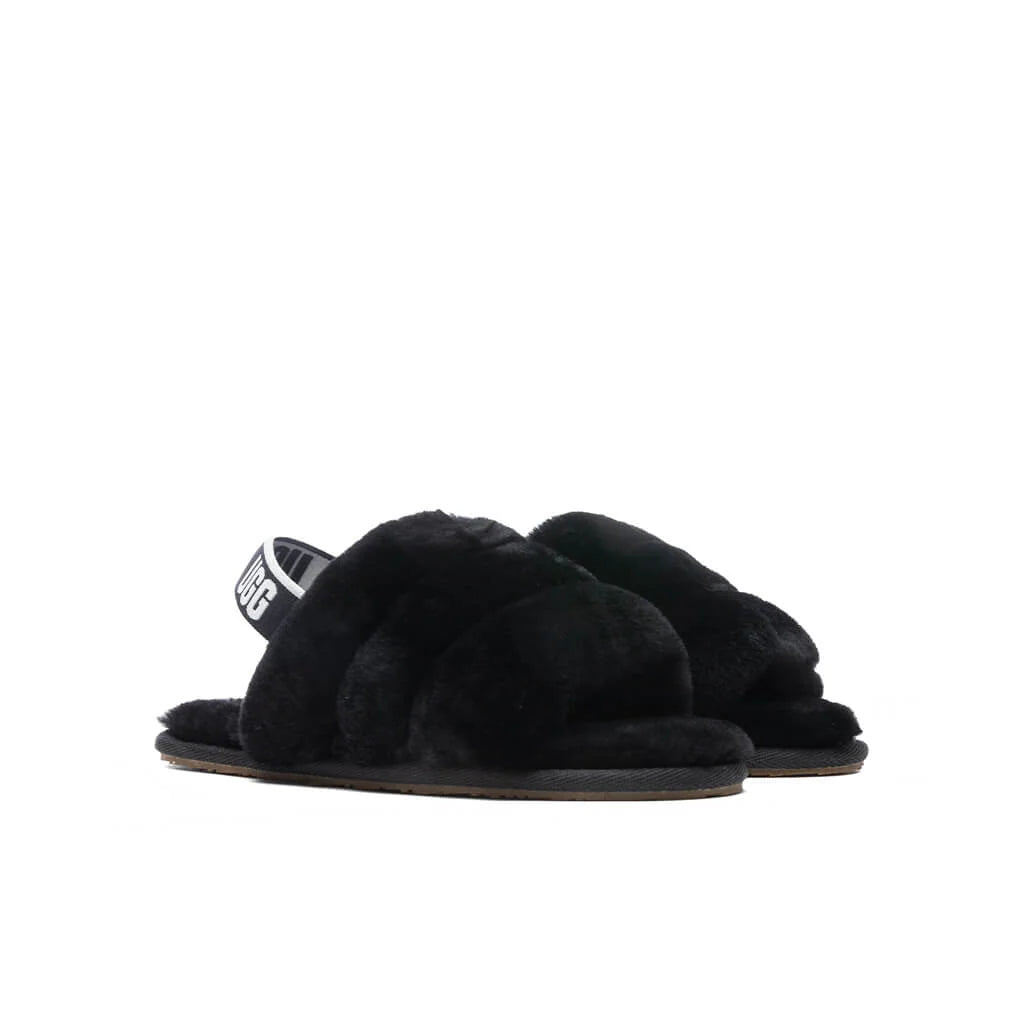 Toddlers Fluff Yeah Slide Black