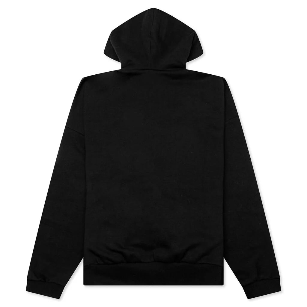 Essential Hoodie Jet Black