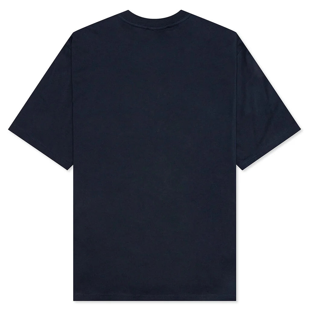 Crewneck S S T Shirt Blue Black
