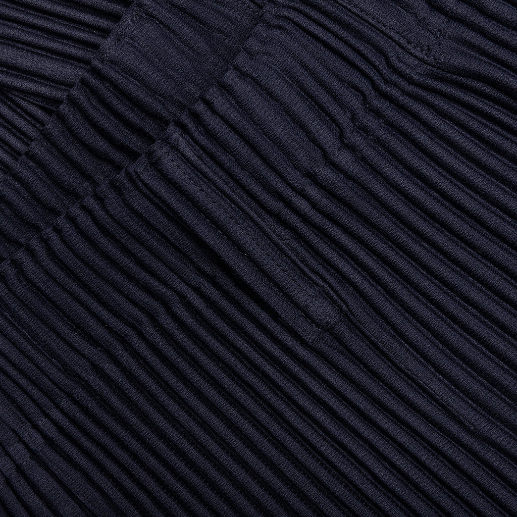 Tailored Pleats Pants Blue