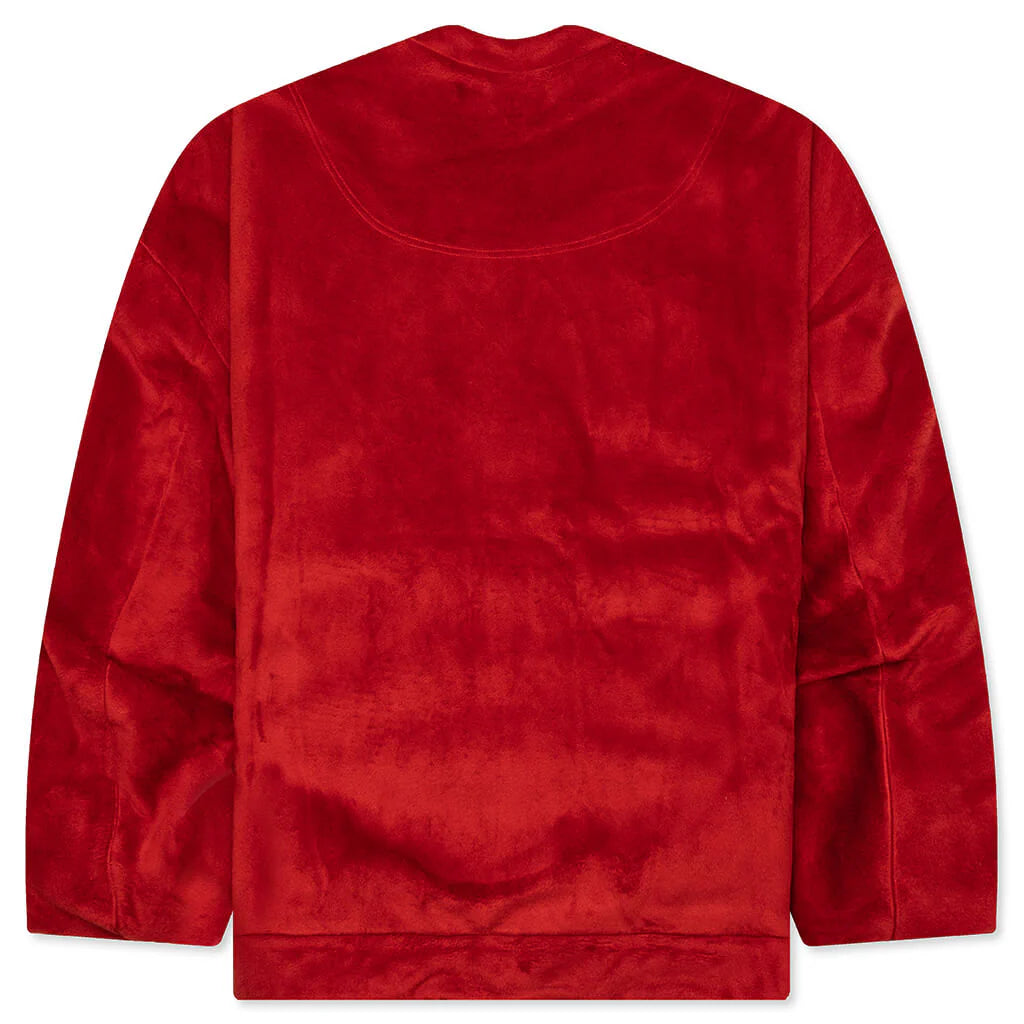 Oversized V Neck Cardigan Rust