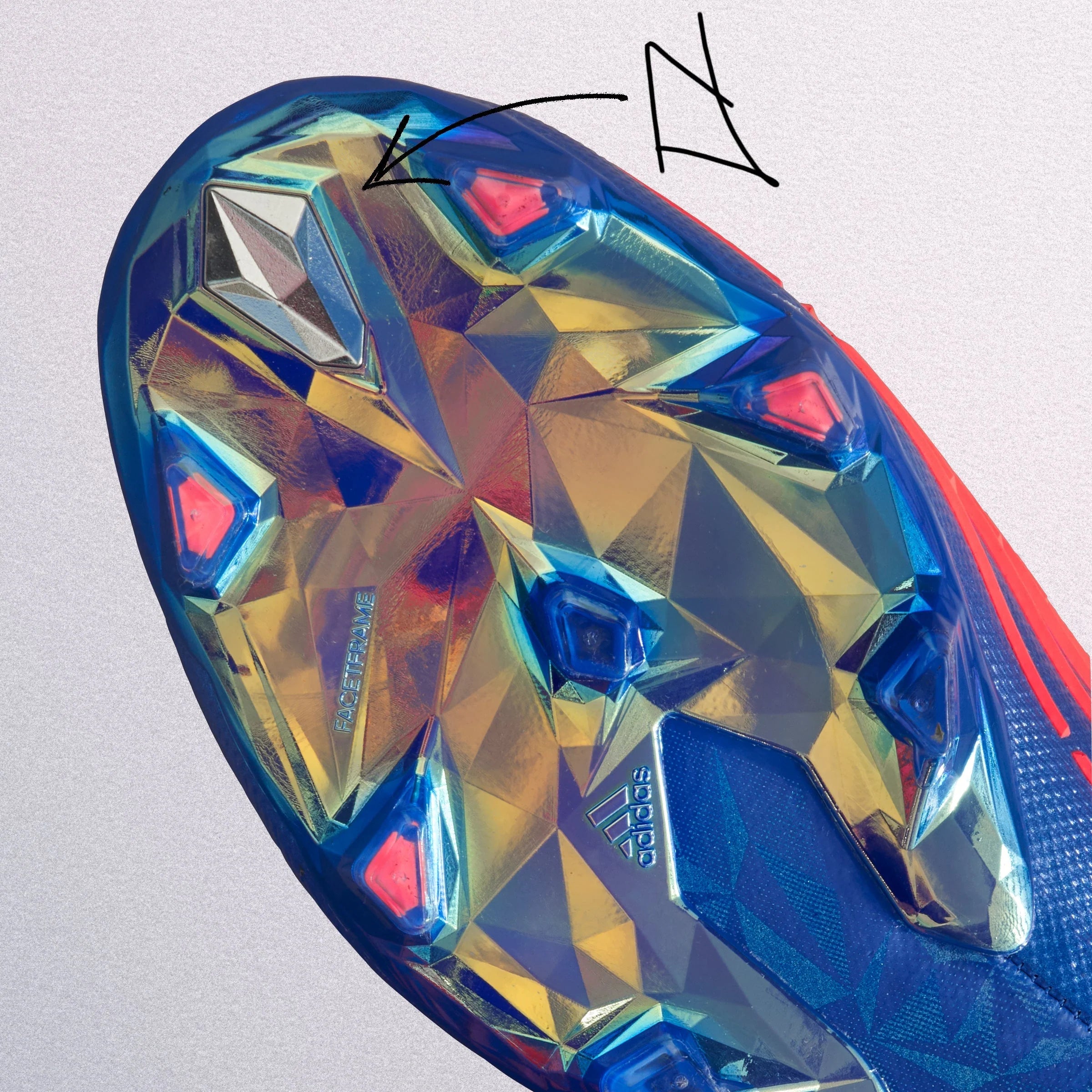 adidas Predator Edge FG Firm Ground Boots Hi Res Blue Turbo Hi Res Blue