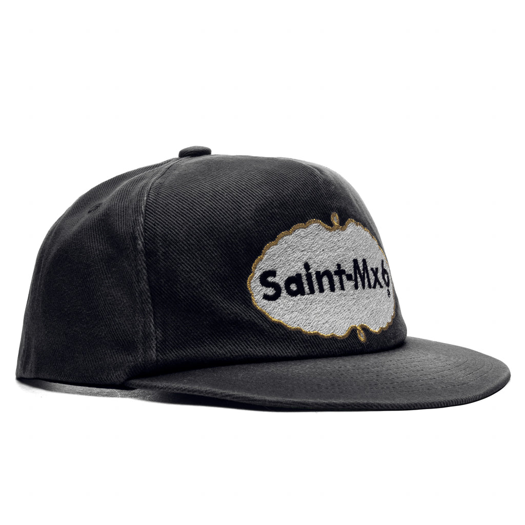 5 Panel Eat Me Cap Black