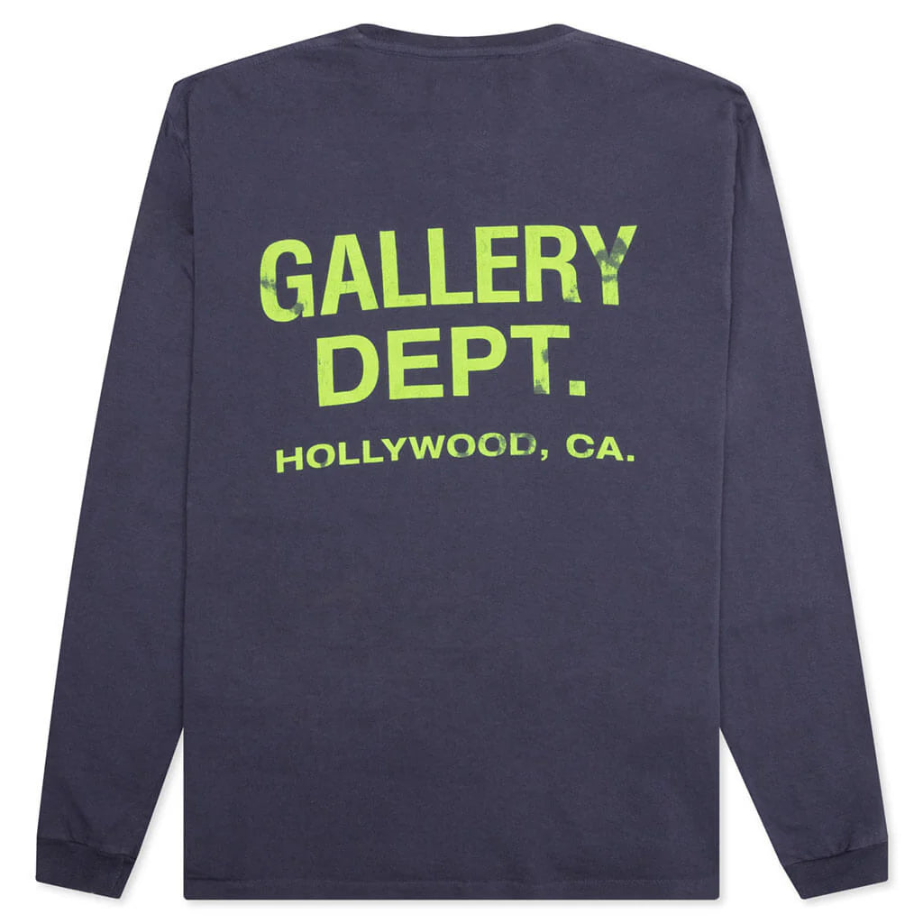 Souvenir L S Tee Navy