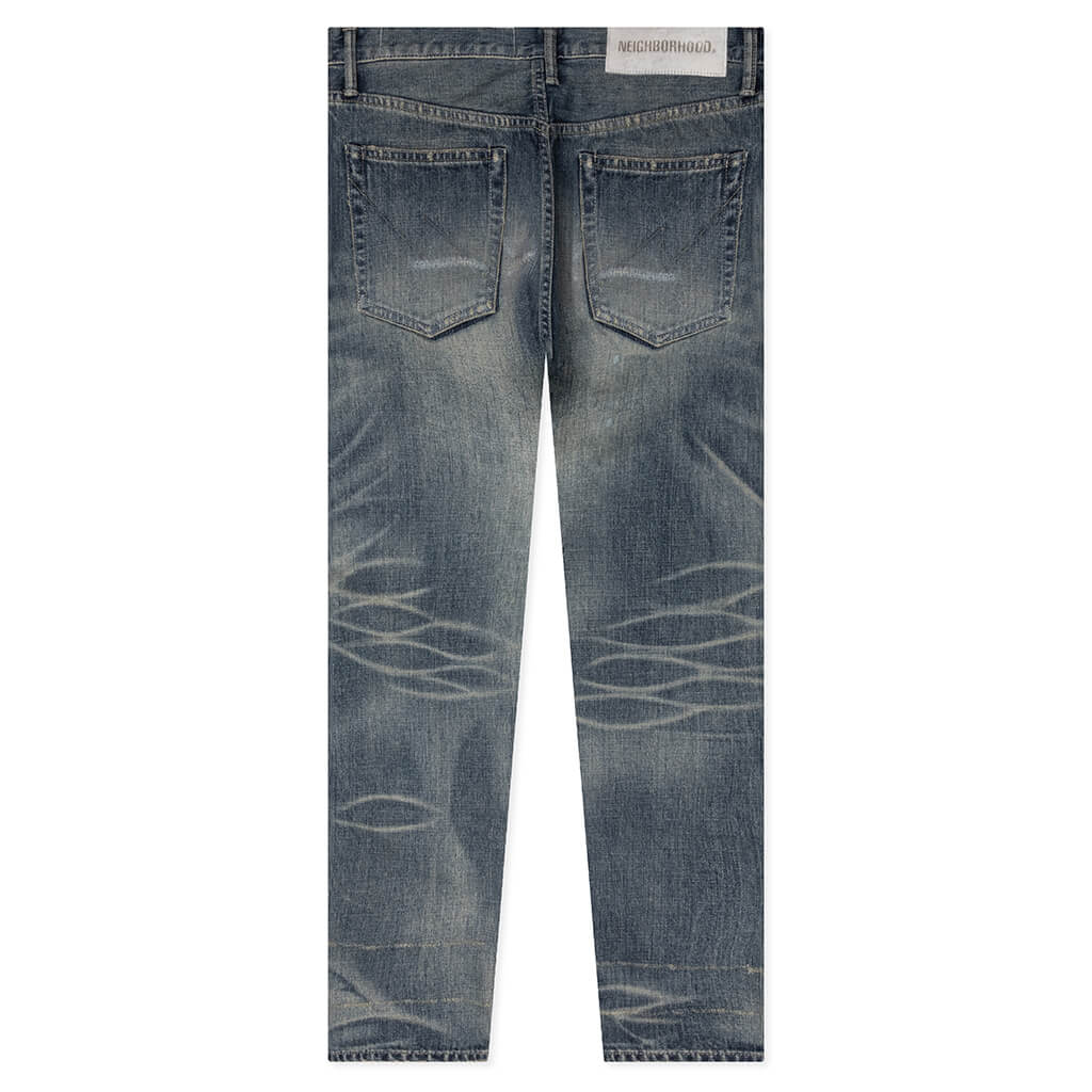 Savage Denim Dp Mid Pants Indigo