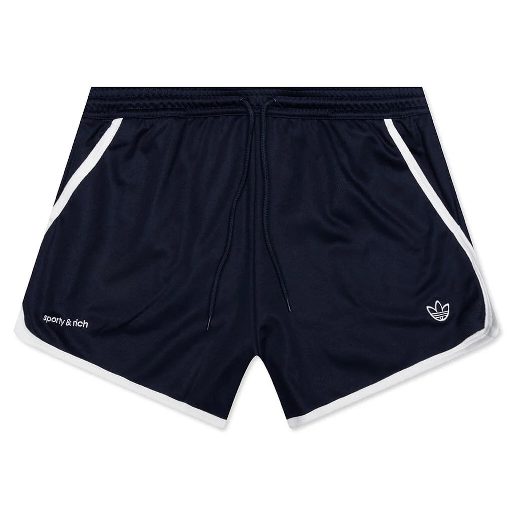 Womens Adidas x Sporty Rich Short Night Navy