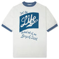 Saint M6 x BOS Ringer S S T Shirt White