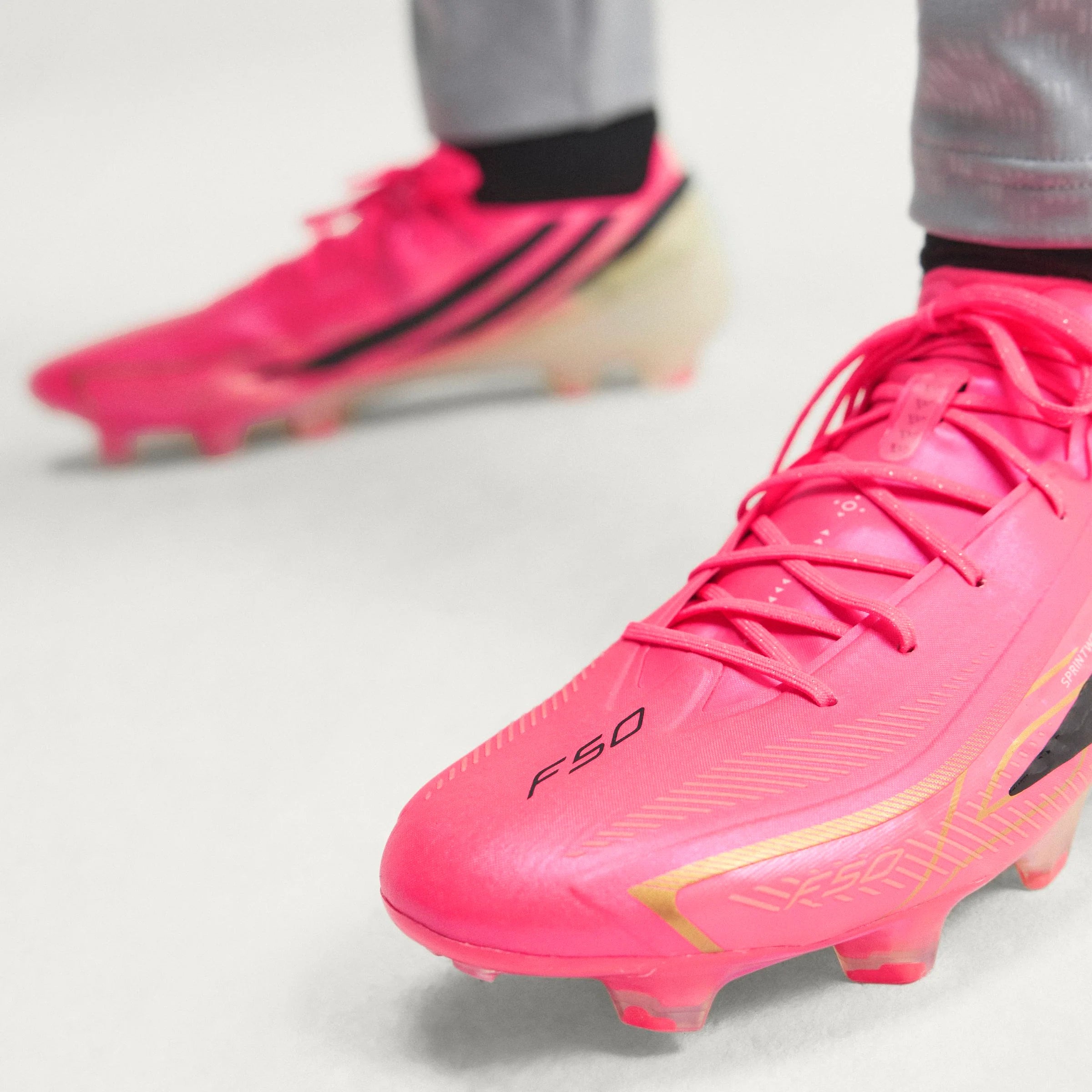 adidas F50 Hyperfast Elite Firm Ground Mens Soccer Cleats Turquesa