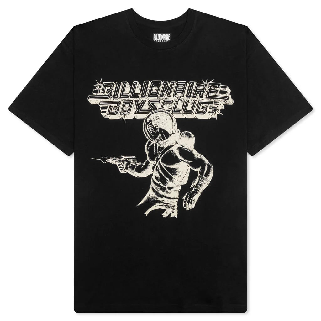 Space Cadet S S Knit Black