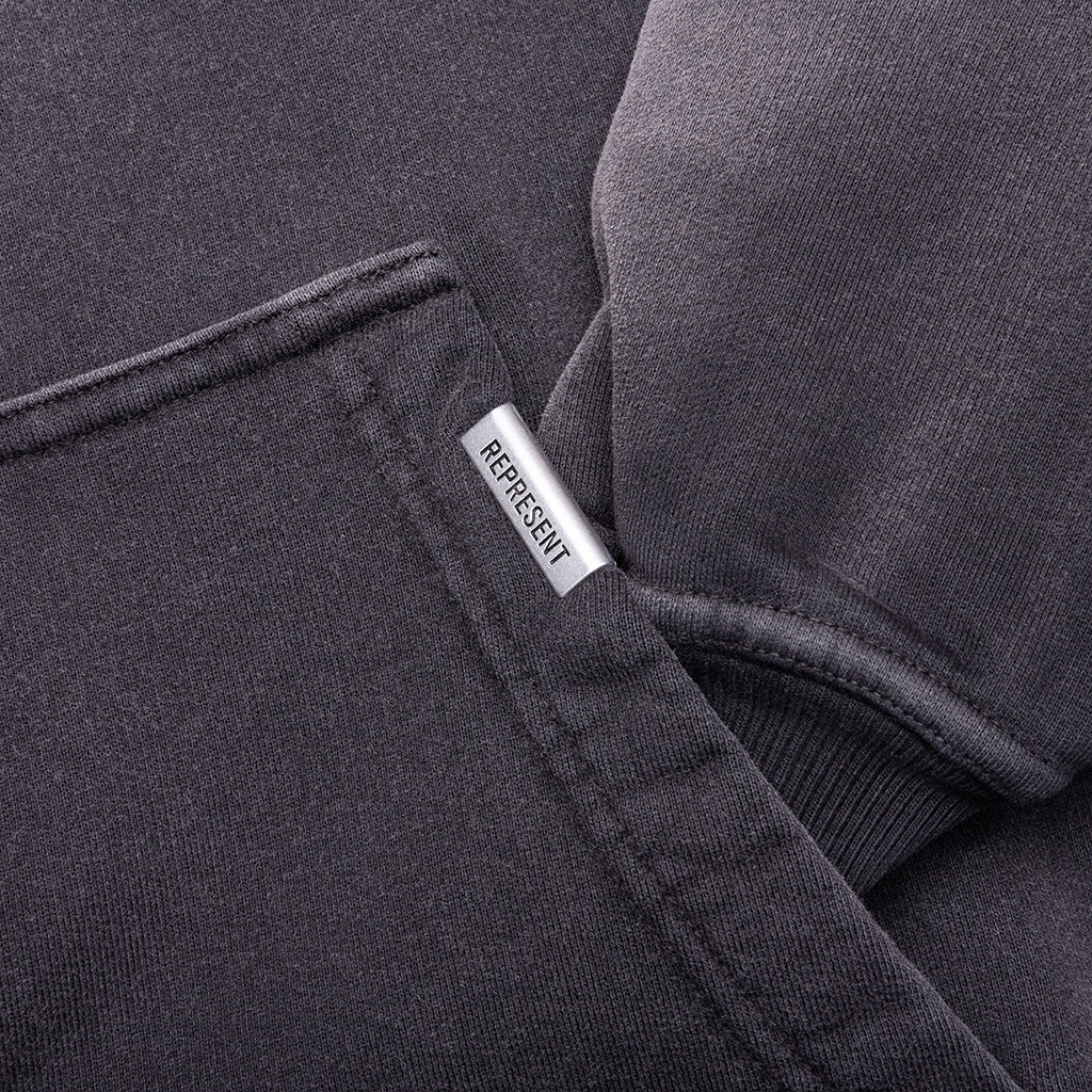 Showcasing Hoodie Stained Black