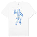 Astro S S Tee Bleach White