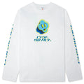 Smiley Future Motifs Long Sleeve T Shirt Bright White