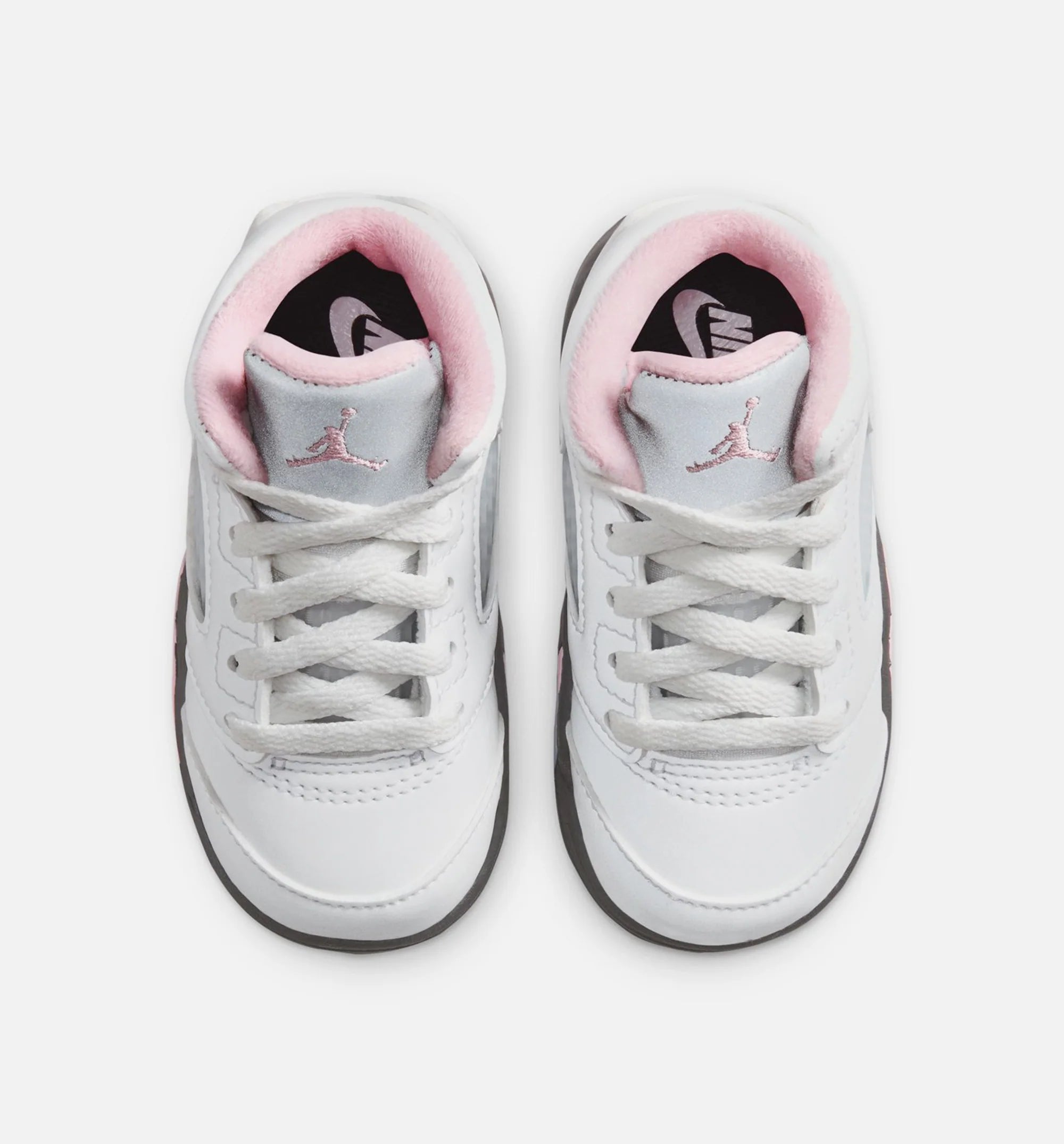 Air Jordan 5 Retro Medium Soft Pink Infant Toddler Lifestyle Shoe White Black Medium Soft Pink Free Shipping
