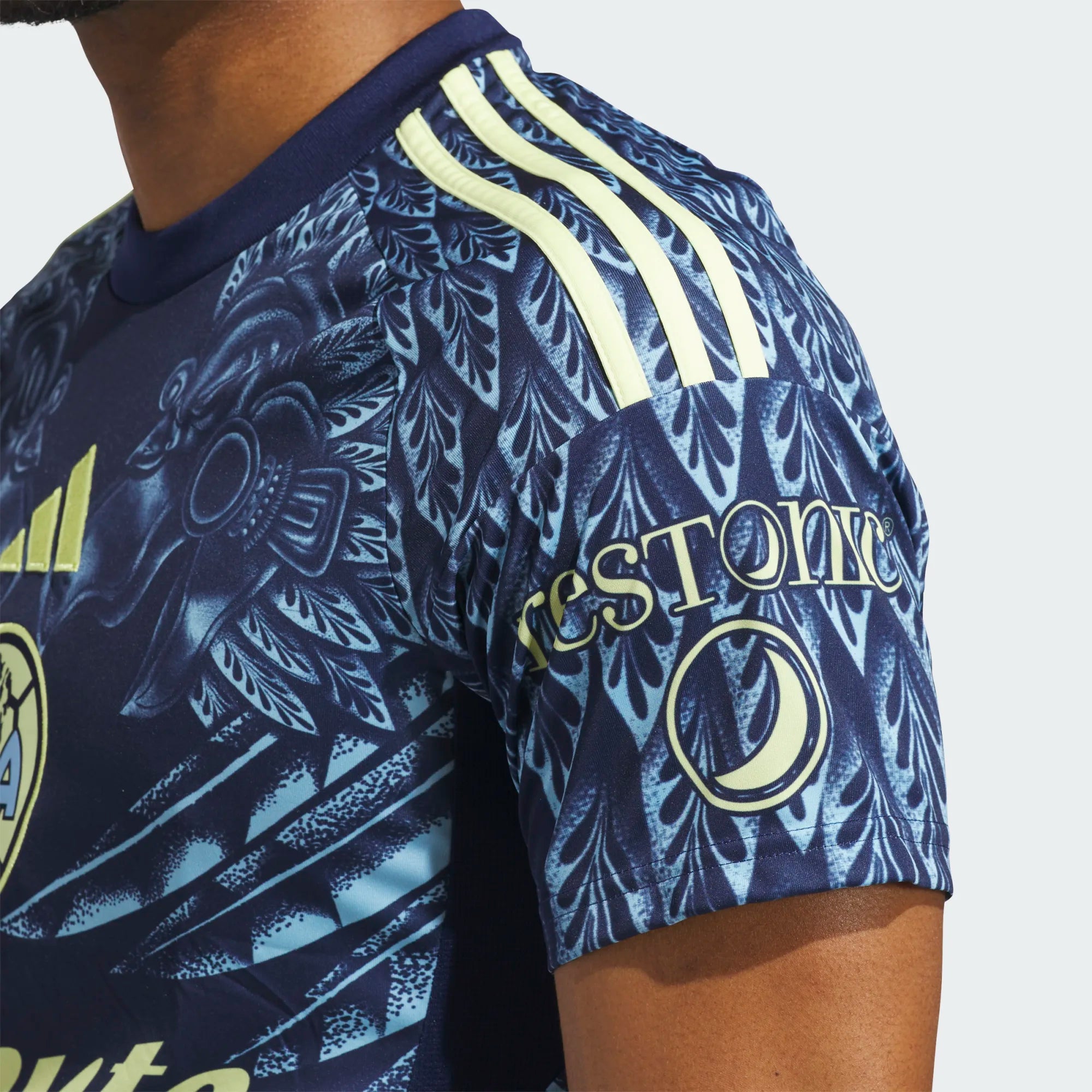 adidas Club América Mens Away Soccer Jersey 25 26 Blue