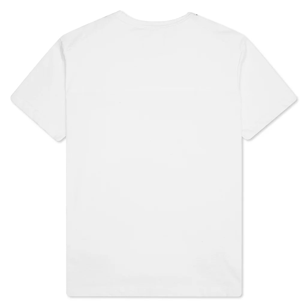 Jersey Braque Pocket Tee White