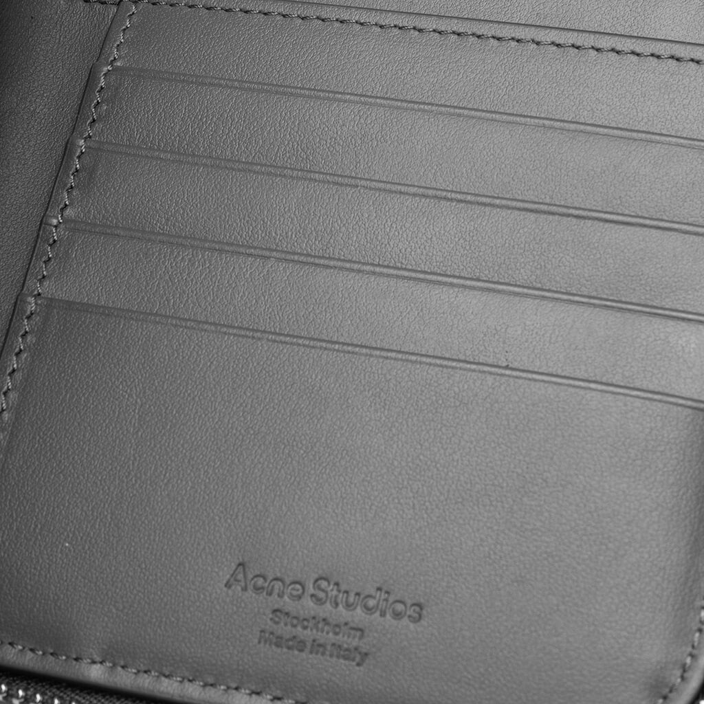 Zipped Wallet Dark Grey