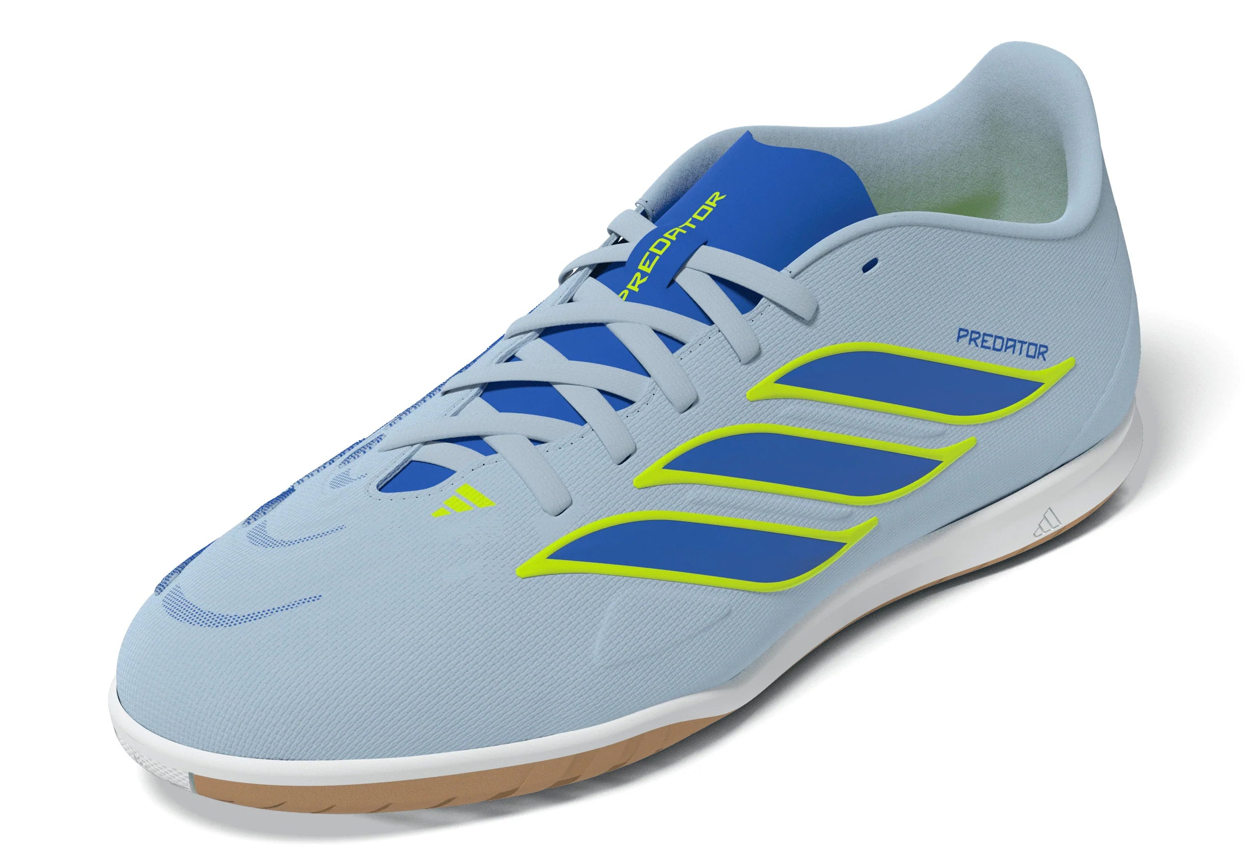 adidas Predator Club Sala IN Indoor Mens Soccer Shoes Sky Blue Yellow