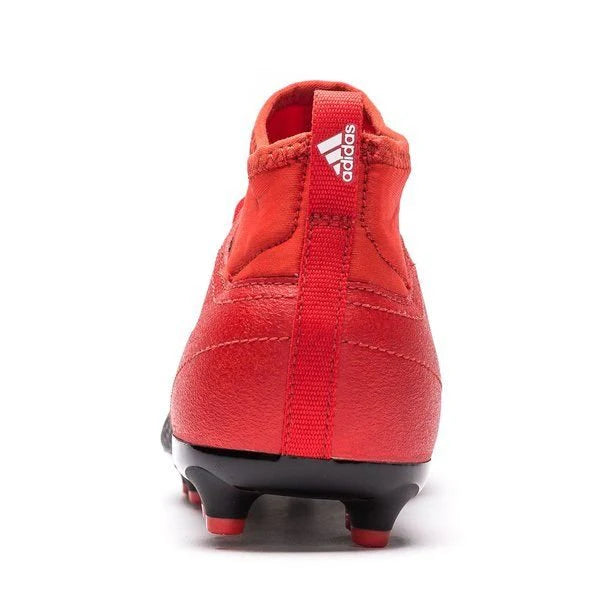 adidas ACE 173 FG J Youth Firm Ground Soccer Cleats Red Black White