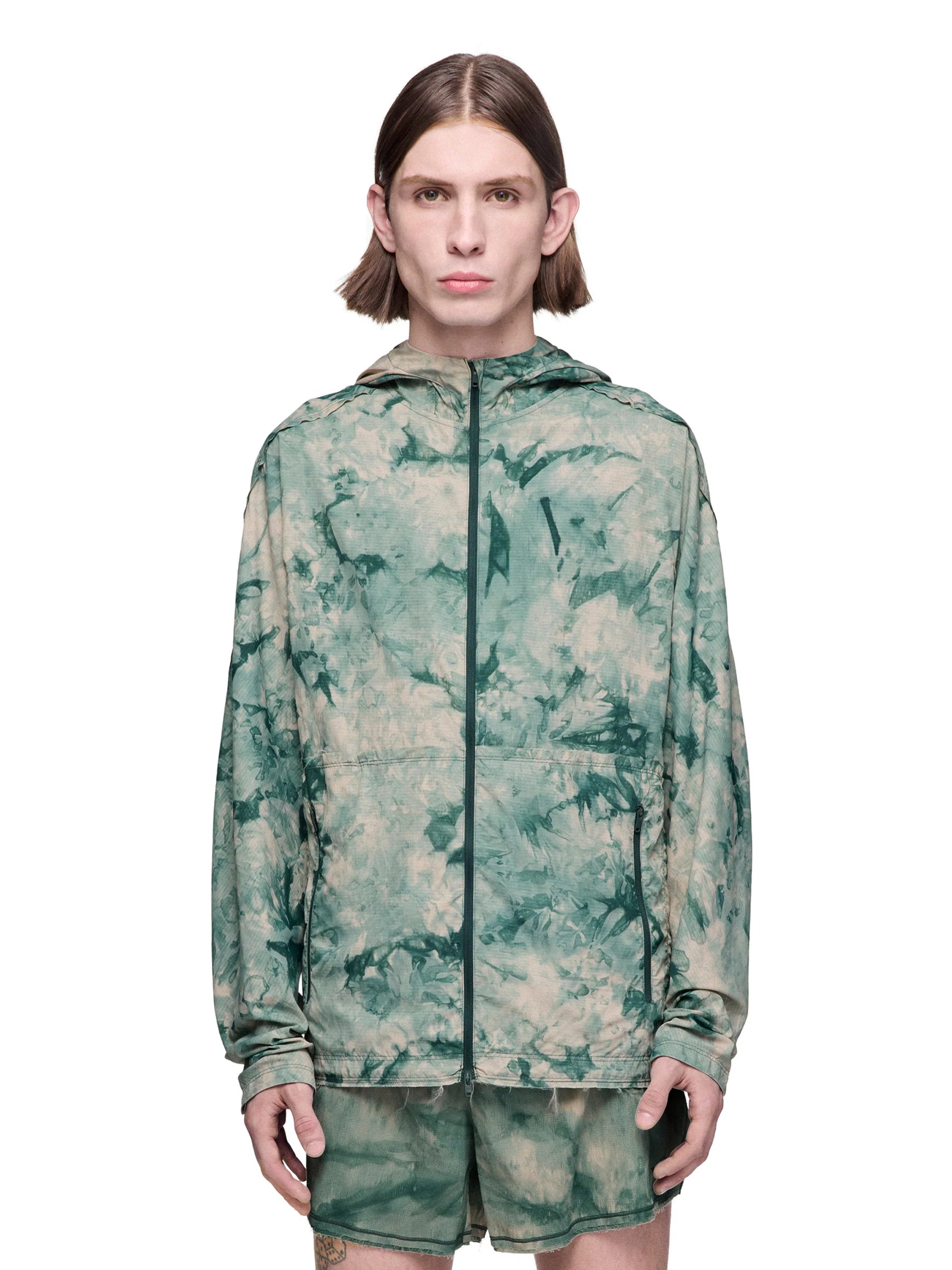 Adidas Mens Y 3 All Over Print Running Jacket