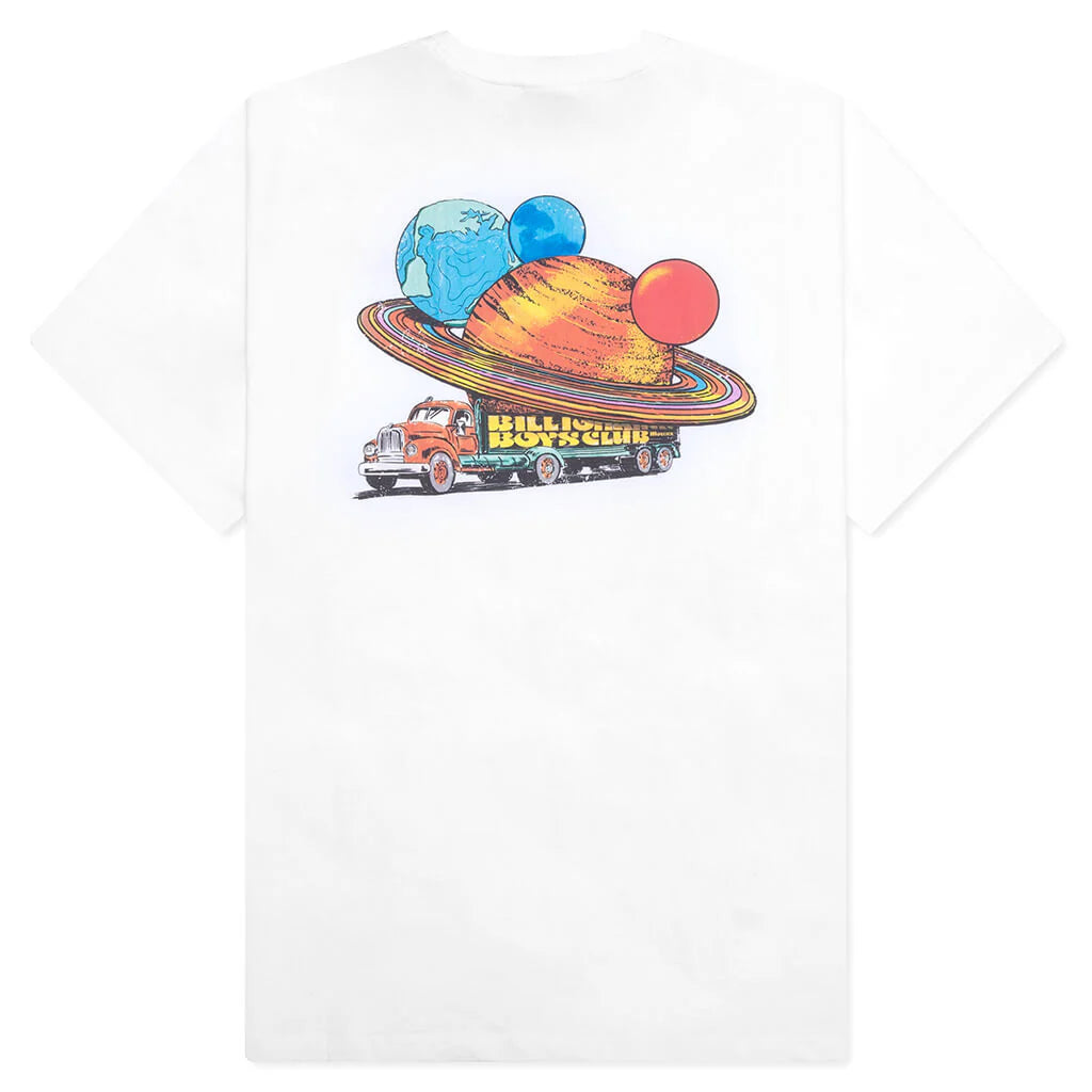 BB Movers S S Tee Bleach White