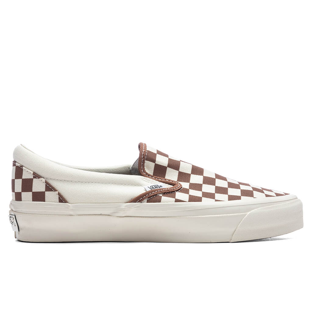 Premium Slip On 98 Checkerboard Coffee