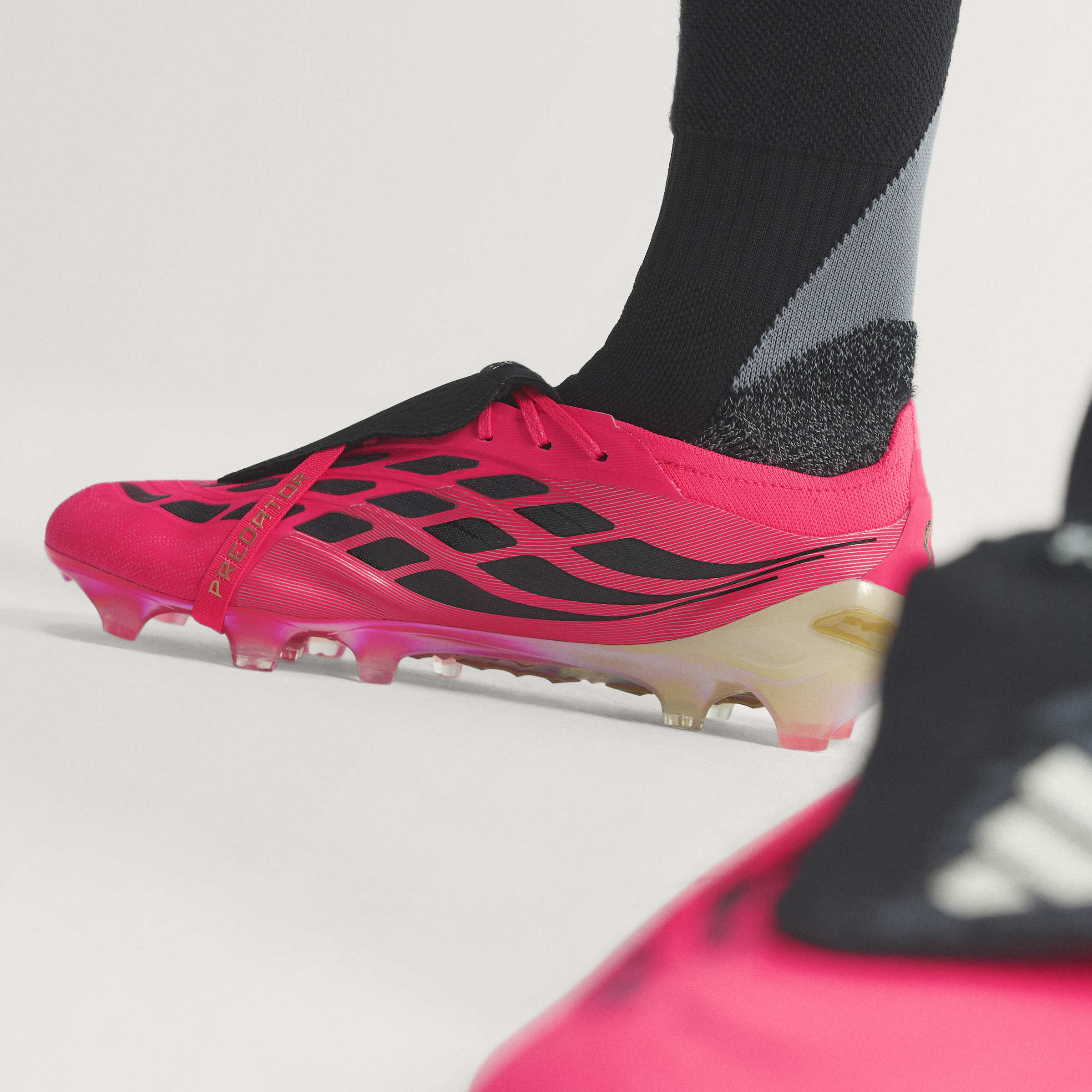 adidas Predator Elite Fold Over Tongue Firm Ground Mens Soccer Cleats Turquesa