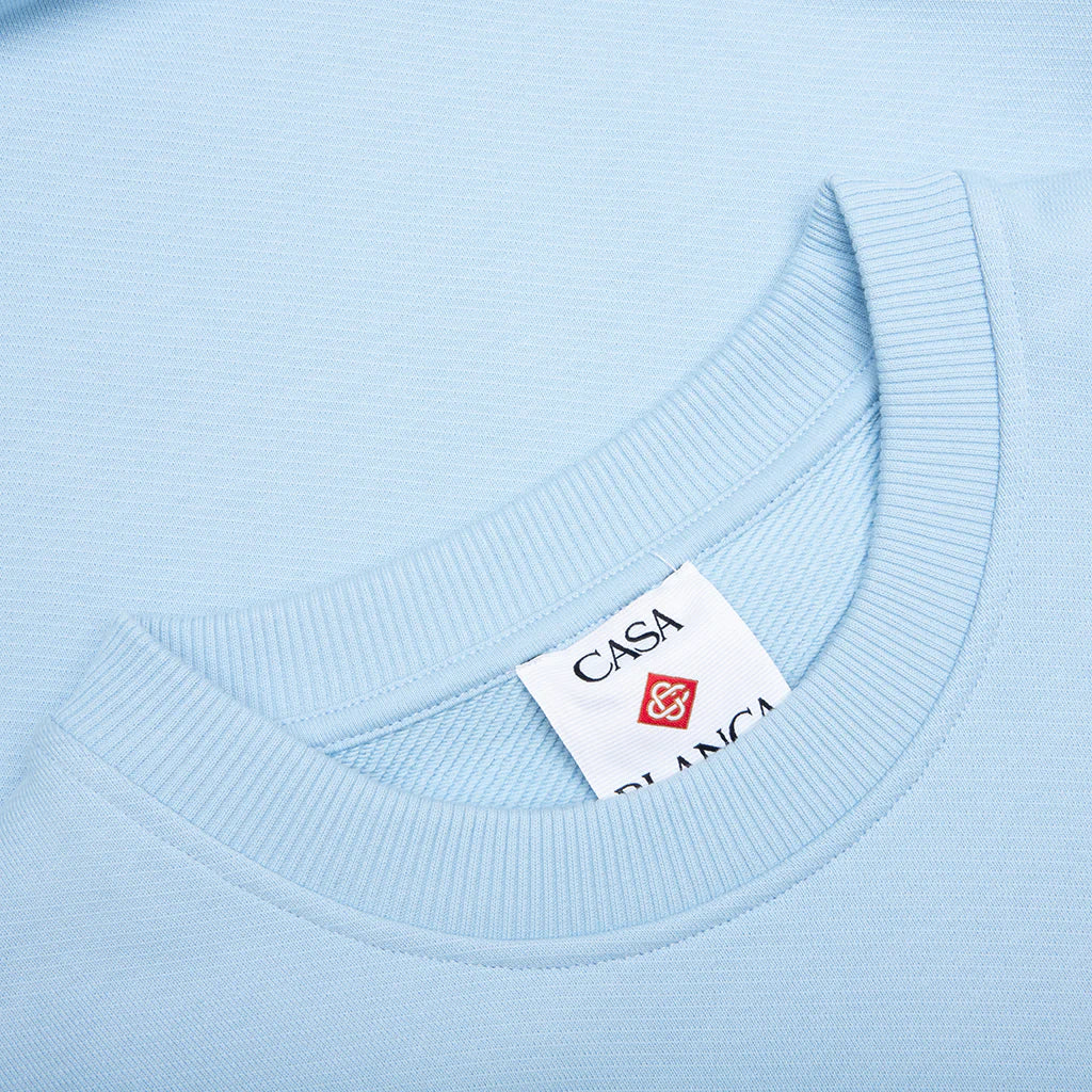 Looking at the Beauty of the World Sweatshirt Pale Blue