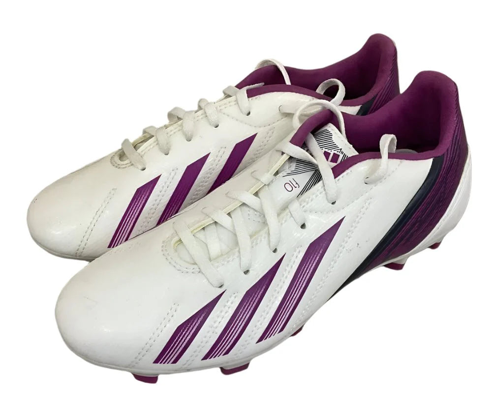 adidas F10 Trx FG Firm Ground Womens Cleats White Vivid Pink