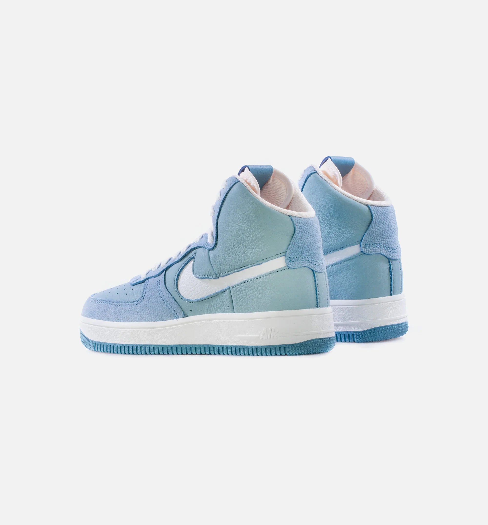 Air Force 1 Sculpt Worn Blue Womens Basketball Shoe Blue White Gray