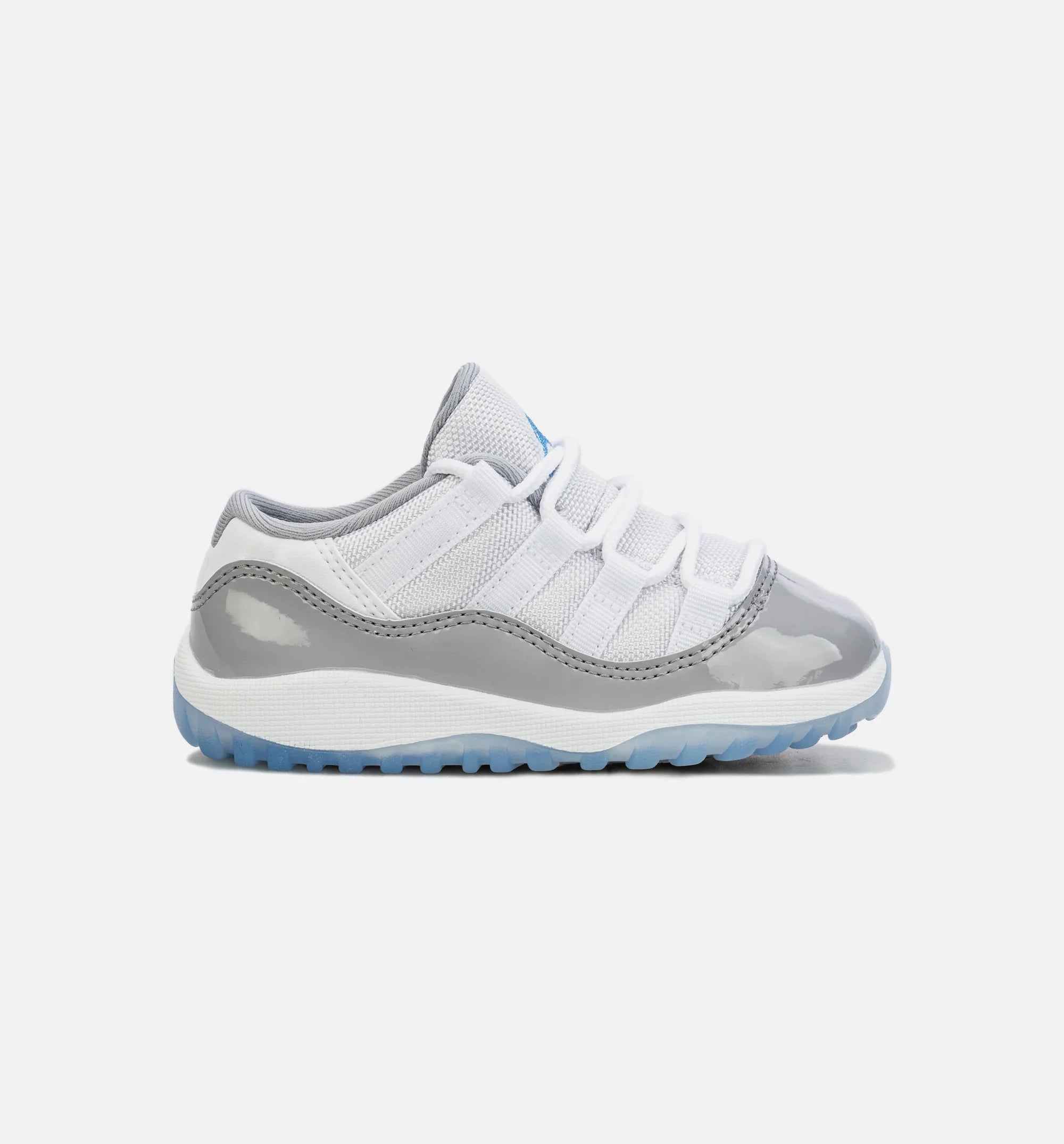 Air Jordan 11 Retro Cement Grey Infant Toddler Lifestyle Shoe Grey Blue