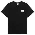 BB Heart S S Tee Black