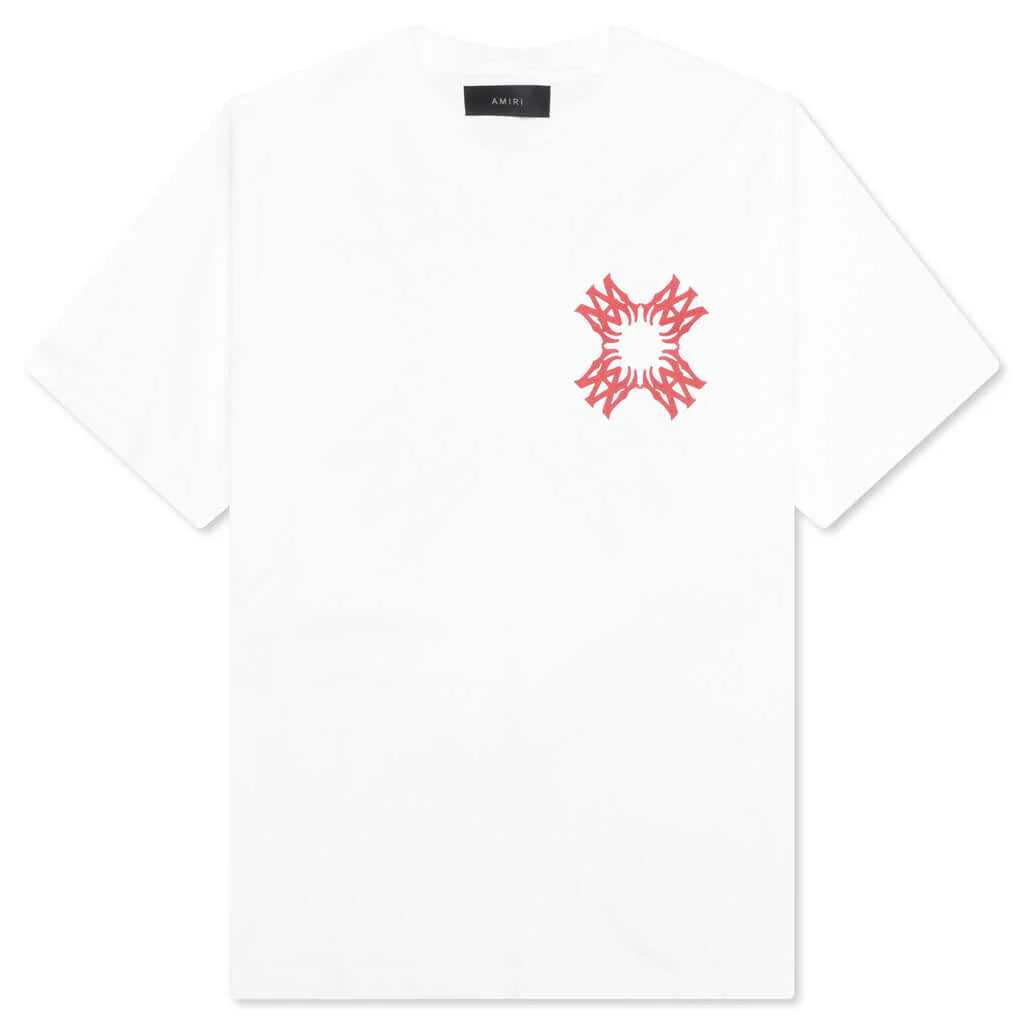 MA Quad Xo Tee White