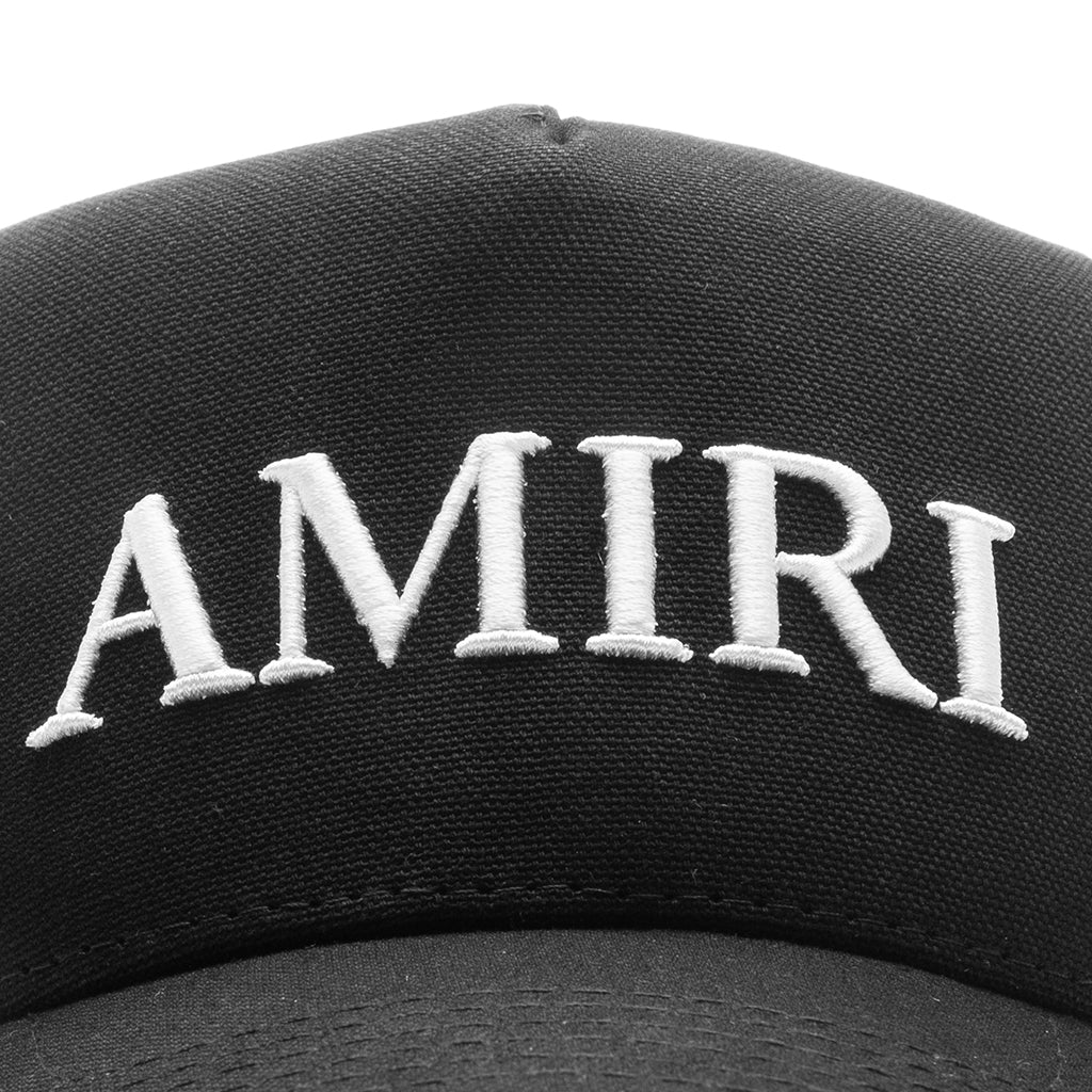 Amiri Core Logo Trucker Hat Black