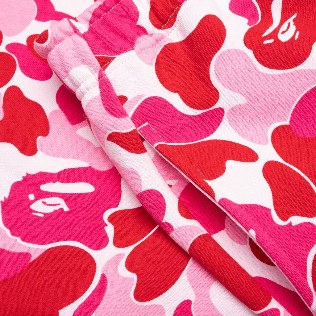 ABC Camo Shark Sweat Shorts Pink