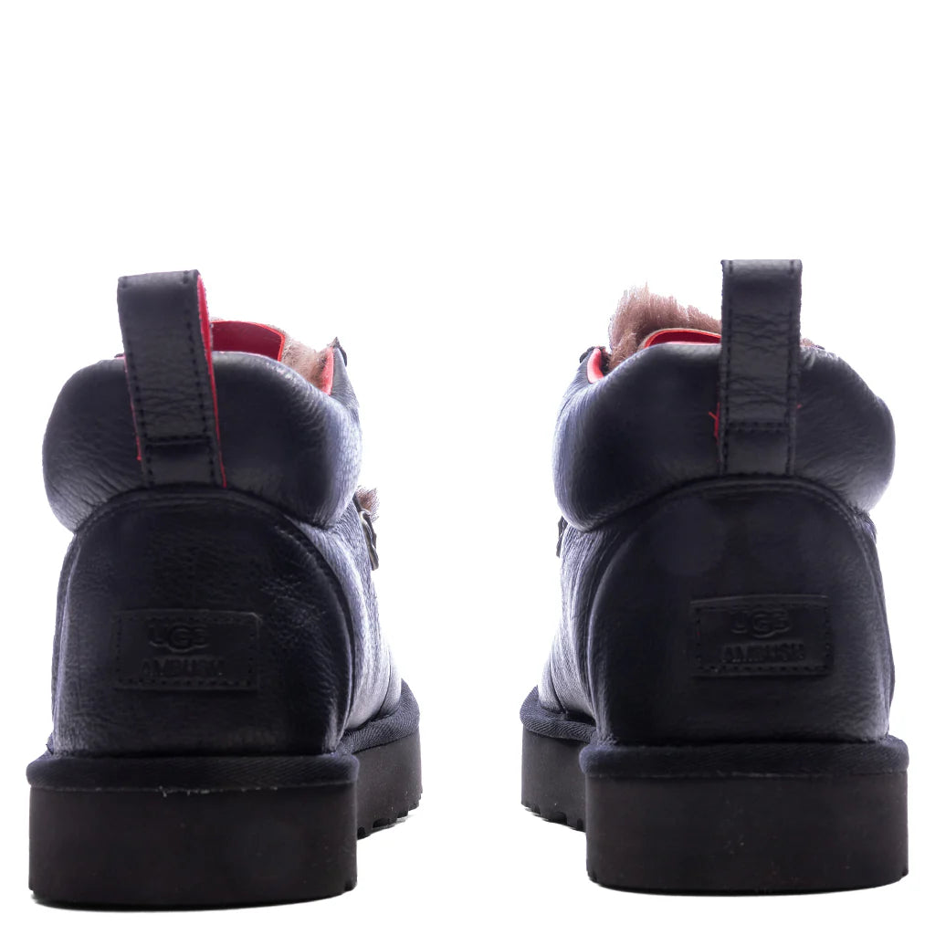 UGG x AMBUSH Fur Plug Boot Black