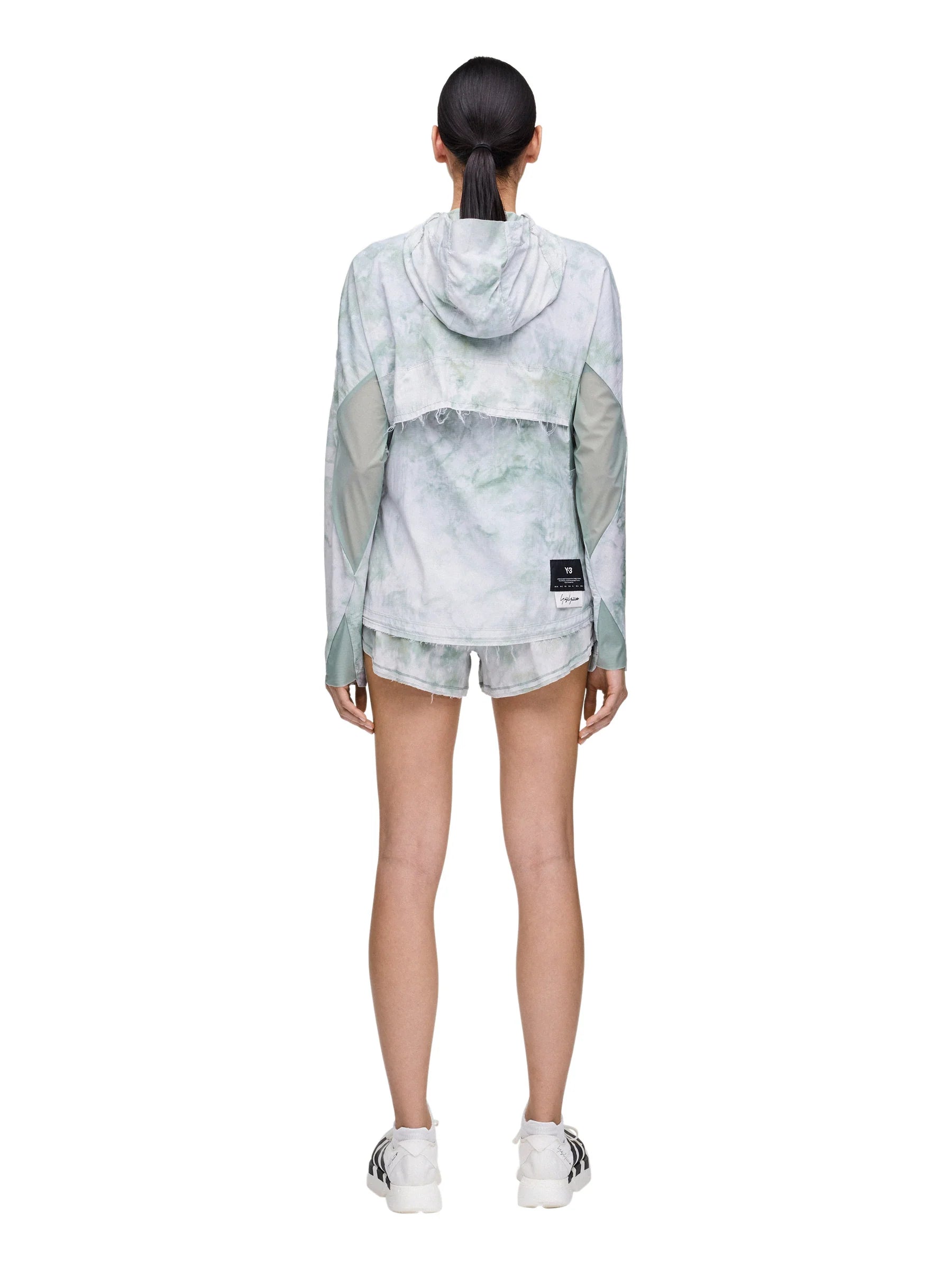 Adidas Womens Y 3 All Over Print Running Jacket