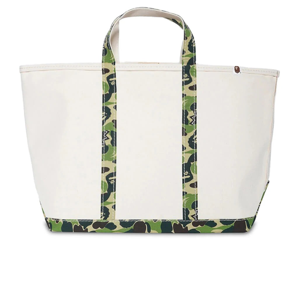 Saint Michael x A Bathing Ape Large Tote Bag White Camo
