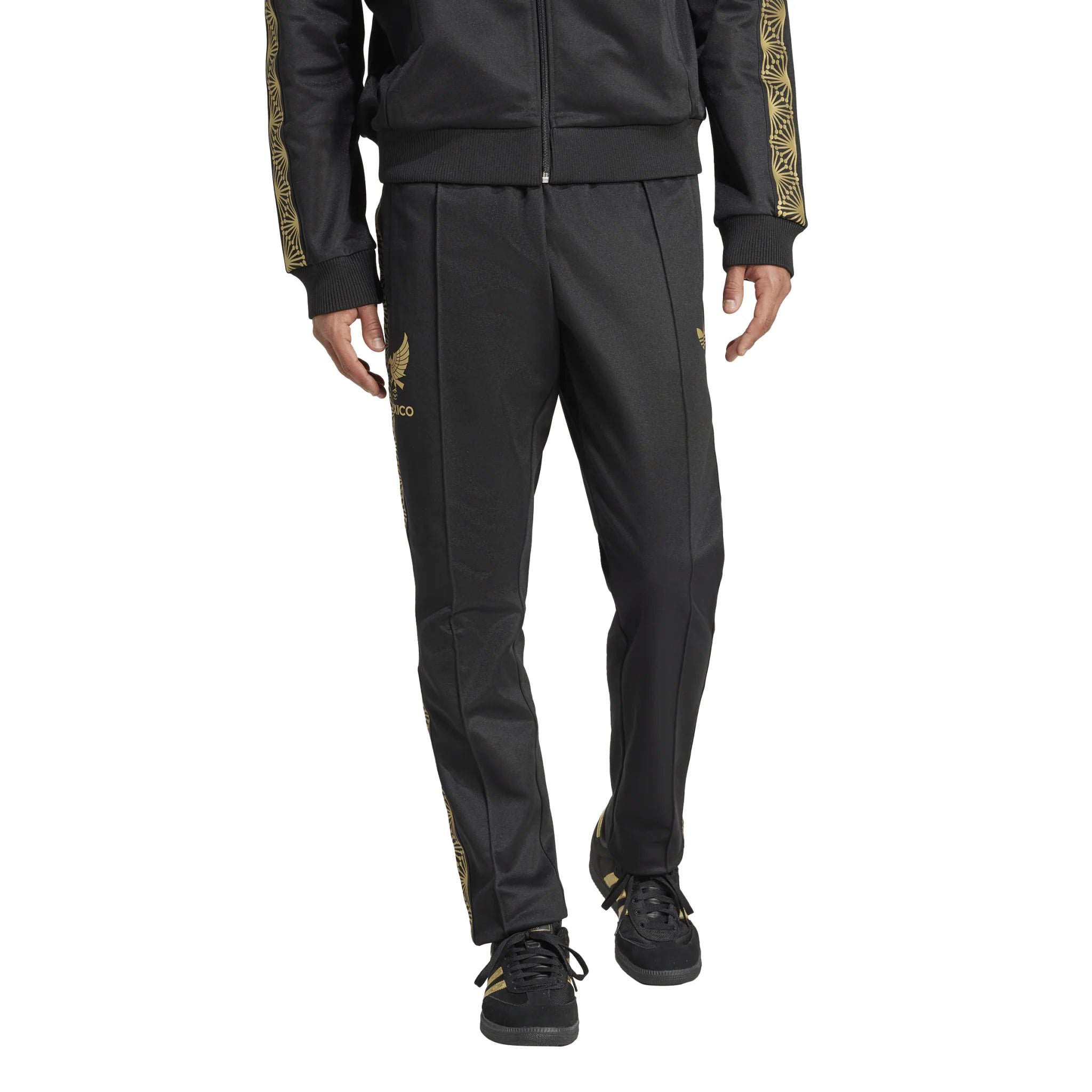 adidas Mexico Gold Track Pants Black