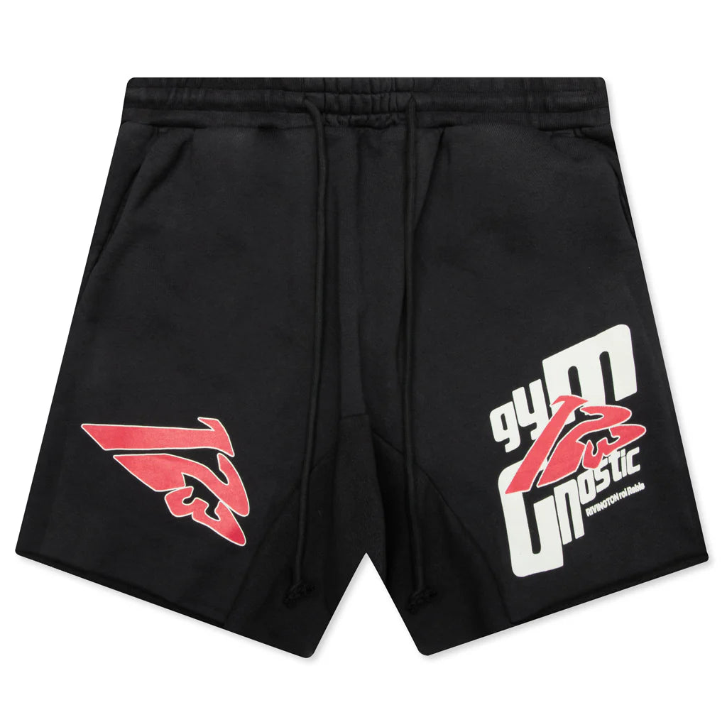 Fasting For Faster Short Vintage Black