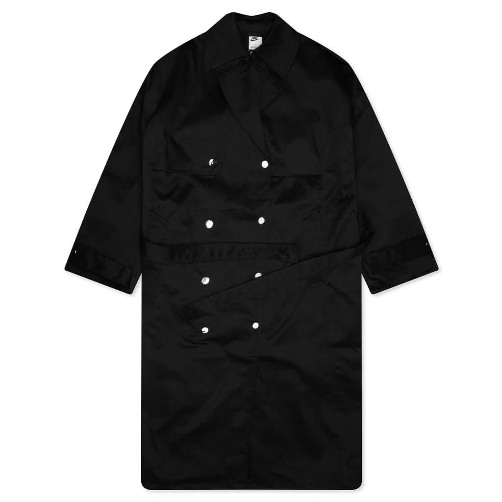 Womens Sportswear Airreverent Trench Coat Black Black