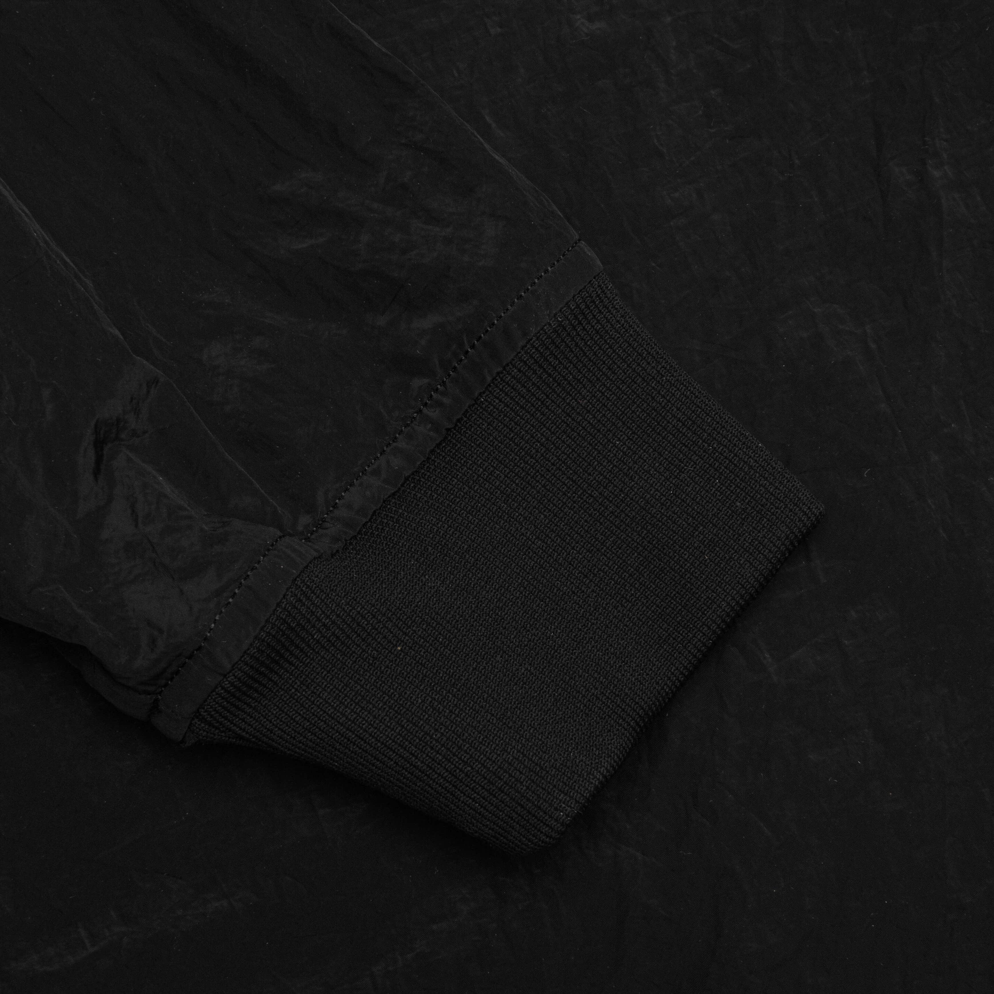 Funnel Neck Lightweight Jacket Black