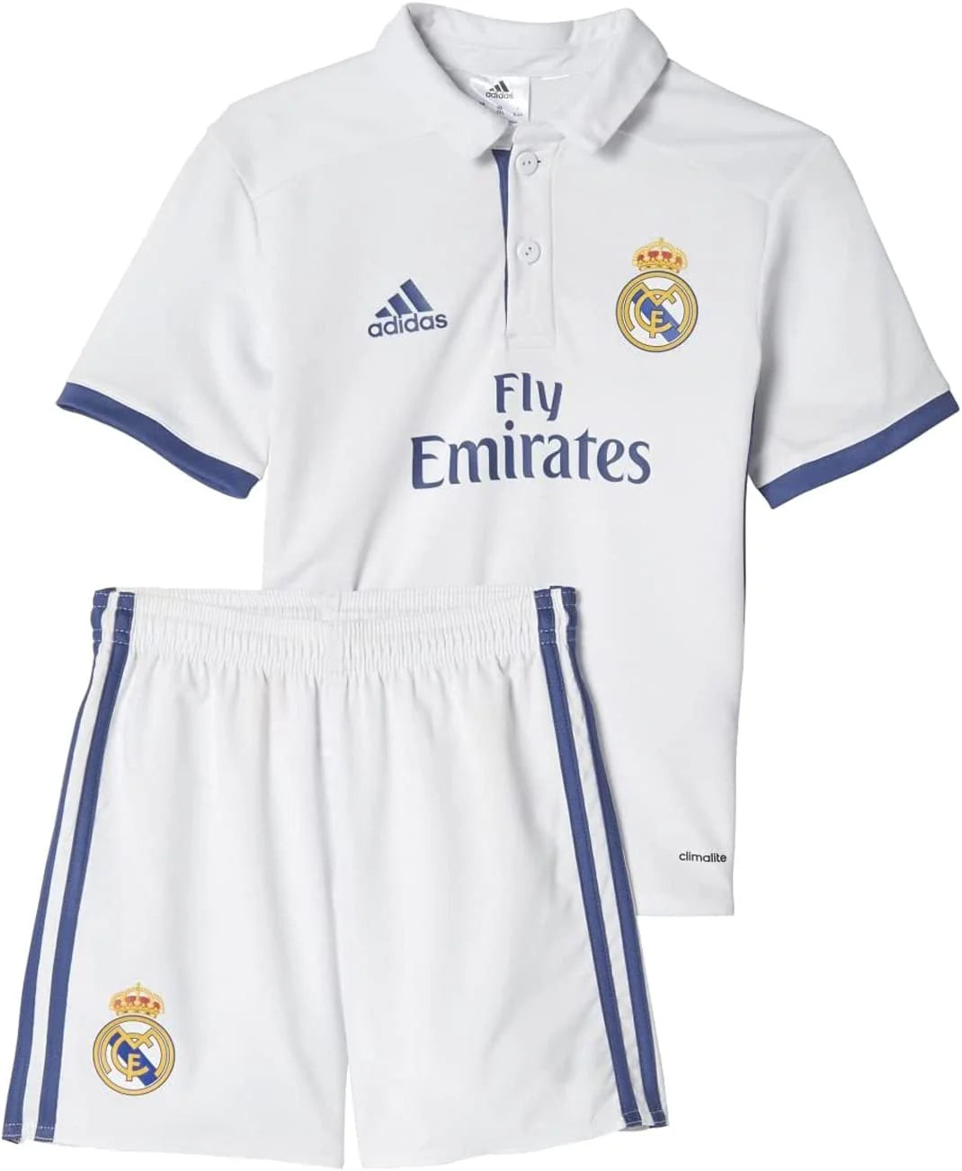 adidas Real Madrid Home Mini Purple Whit